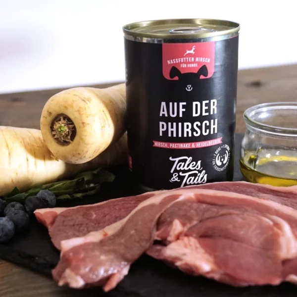 auf der phirsch nassfutter hirsch für hunde