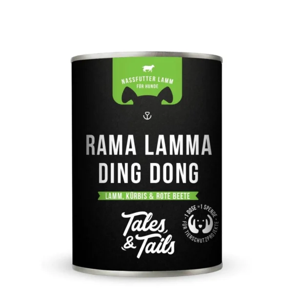 rama lamma ding dong nassfutter lamm für hunde