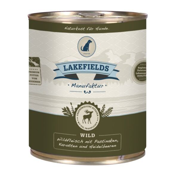 Lakefields Hundefutter Nassfutter Dosenfleischmenue 2 4