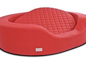 hundesofa prado select kunstleder rot 04